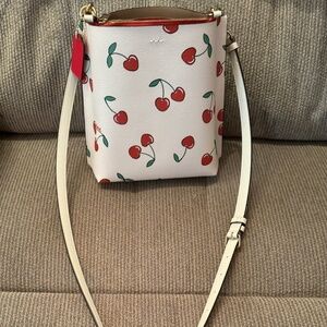 Coach Cherry Bucket Pursel